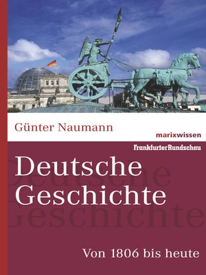 cover image of Deutsche Geschichte